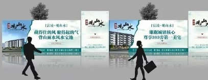 莱芜错落形地产围挡